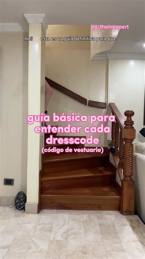 Guía para vestir según cada dress code