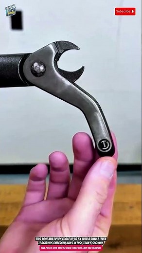 Nail Puller Tool with 3X Lever Force for Easy Nail Removal