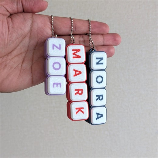 Personalized Name Keyboard Clicker Keychain, Custom Fidget ASMR Toy Gift for Kids - Etsy