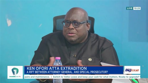 1K views · 15 reactions | Ken Ofori-Atta Extradition: "We demand that the OSP does his work and provides us with the docket to extradite Ken Ofori-Atta." – Nii Kpakpo Samoa Addo, Private Legal Practitioner, calls for urgency from the OSP. Watch here: https://www.youtube.com/watch?v=HUo-QQZLus0 #TheBigIssue #ChannelOneTV | Citi TV | Facebook
