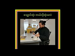 သျှောင်ထုံး ဘယ်လိုထုံးလဲ ဆိုပြီးမေးထားလို့ပါ။