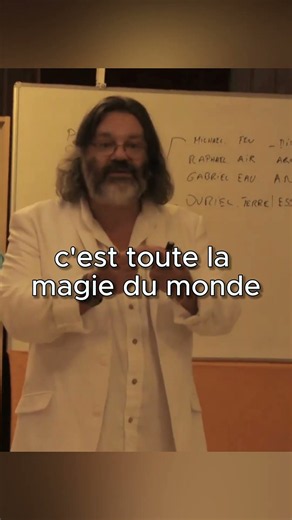 Le geste le plus banal était en fait de la magie