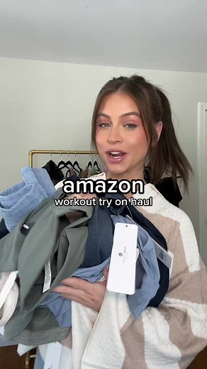 Amazon Activewear Try-On Haul for Spring