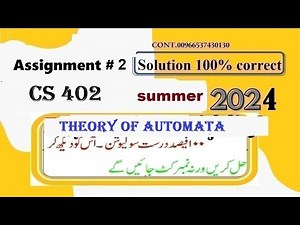 cs 402 assignment 2 solution summer semester 2024|cs402 assignment 2 solution summer semester 2024