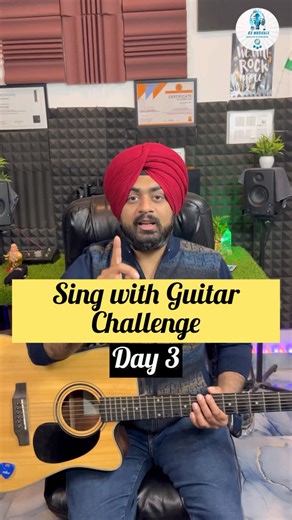 KS Musicals Academy | Sing with Guitar Challenge -Day 3 #guitarclasses #onlineguitarlessons #guitartutorial #ksmusicalsacademy #guitarchords #easyguitarlesson... | Instagram