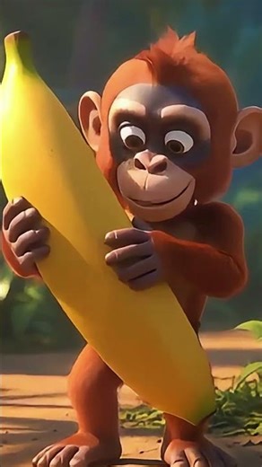 Giant Banana Jetpack FAIL! 🍌 #shorts #funny #animation