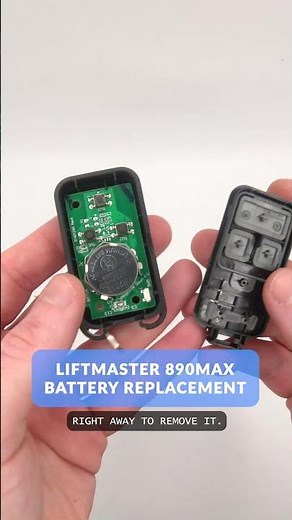 LiftMaster 890MAX Battery Replacement