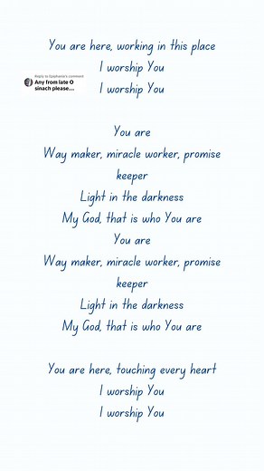 Sinach Way Maker Lyrics and Gospel Songs