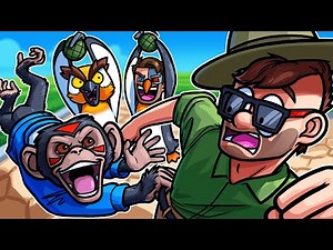 The Animals Have Turned Against Me! - ZooKeeper Simulator Funny Moments and Fails