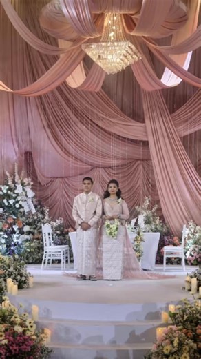 Signing Ceremony of “ Ko Kaung Sat & Ma Ei Thant “ Attire - LH Couture By Wei Yan MUA - Arper Oo Hair - Ma Kyu Video - Liam ( Mandaliam ) Silk - Su Myat Theingi Co Planning - Kyaw Zin Min Floral & Planning - Autumn House | LH Couture By Wei Yan