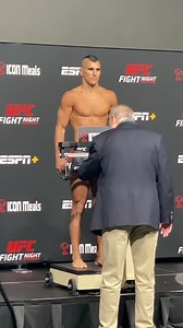 Made weight! Tomorrow we go ALL IN 👊🏼 #UFC #JewJitsu Video by Amy Kaplan | Natan Levy