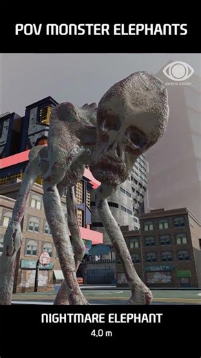 World Elephant vs Colossal Woolly Mammoth | Size Comparison 3D