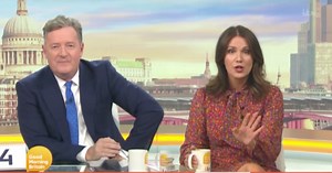 GMB host Piers Morgan urges Susanna Reid to strip naked for her 50th birthday