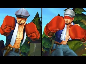 LEE SIN VISUAL REWORK ALL SKINS COMPARISON OLD VS NEW - League of Legends