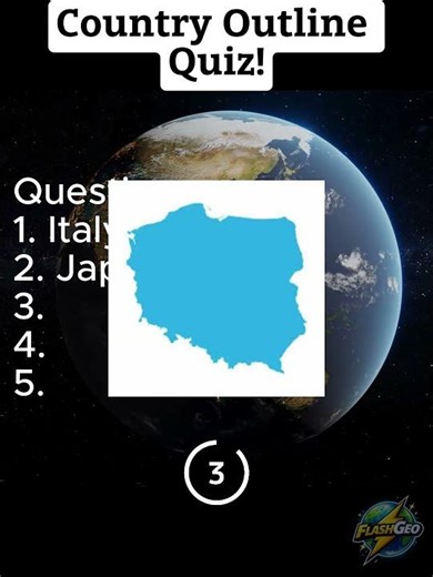 Can You Name the Country Based on Its Outline?