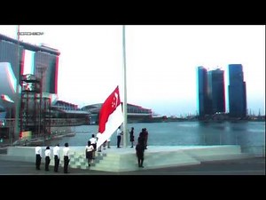 [HD 3D] NDP 2011 - Singapore State Flag and F-15 Flypast