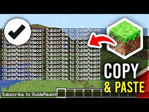 How To Copy & Paste Text In Minecraft - Full Guide