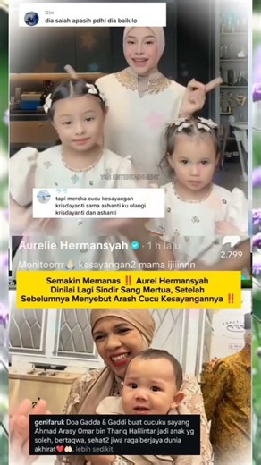 Makin Panas‼️ Aurel Hermansyah Kena Sindir Soal Cucu Kesayangan? 😱
