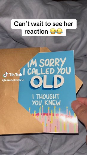 Funny Birthday card for your old wife 😂 #funny #birthday #greetingcards #giftideas #birthdaygift