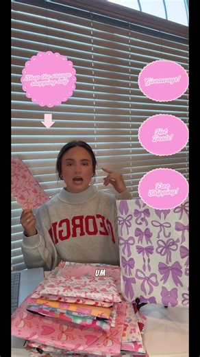 Pretty Package Store Bubble Poly Mailer 50 Pack Shipping Bags for Small Business Large Mailing Envelopes Padded Pink Coquette Bubble Mailer