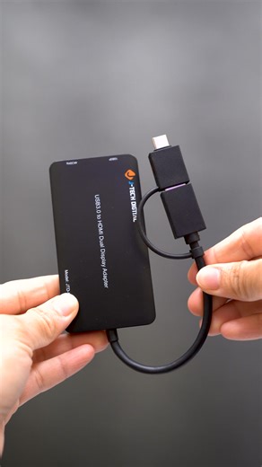 Top USB to HDMI Converters of 2026 🔥 Which one are you picking for your setup? 👀👇 #workplacesetup #wfh #TechTrends2026 #technology #ProductivityHacks | J-Tech Digital, Inc