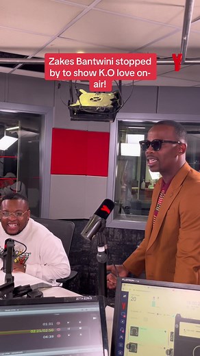 Zakes Bantwini Shows Love to K.O on Air