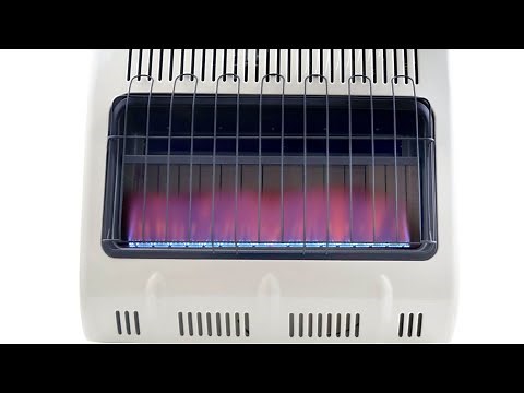 How To Connect Mr Heater 30,000 BTU Wall Mount Propane Heater To 20 lb or 100 lb LP Tank