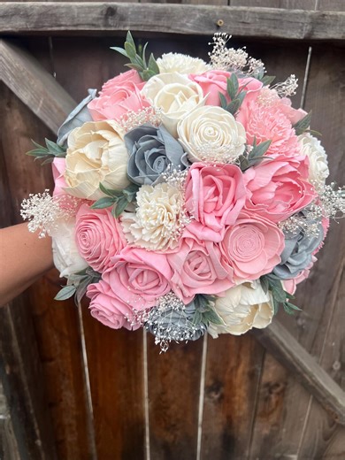 Sola Wood Flower Bouquet - Etsy