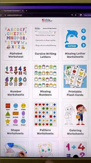 Generate almost any worksheets #worksheet #worksheetforkids #educational