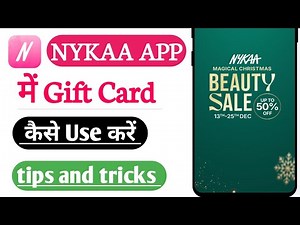 Nykaa App Ma Gift Card Use Kare | How to Use Gift Card In Nykaa