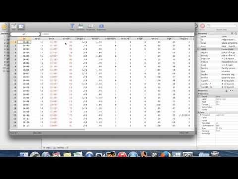 Stata for Undergraduates 14: Combining Data Sets