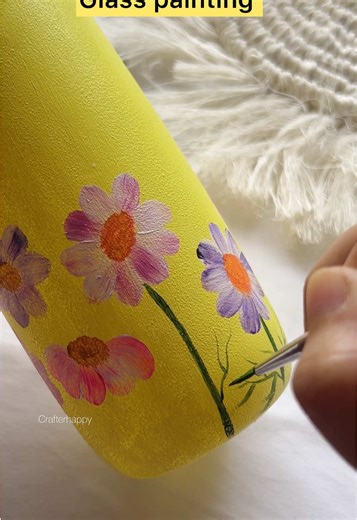 Create Stunning Glass Paintings with Acrylic Techniques