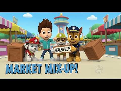 Paw Patrol Rescue Pups: The Busy Farmers Market Mix-Up!
