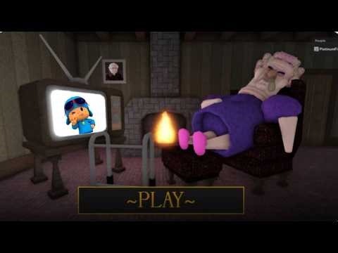 #pocoyo VS EVIL #GRANNY! 👵😱 (#roblox %$ Escape Adventure):