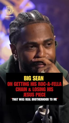360K views · 8.8K reactions | “I didn’t even have enough money to replace it.” Big Sean shares the deeper story behind getting his Roc-A-Fella chain from JAY-Z, losing his Jesus piece, and the moment Kid Cudi gave him his own to replace it. | Drink Champs | Facebook