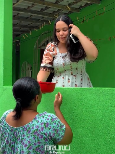 A vizinha pediu um prato de comida… e algo inesperad0 aconteceu 😱😭 #viral #tiktok #Novelas