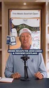 The PGA TOUR heads to Scotland this week as Bones recaps the John Deere and previews the Genesis