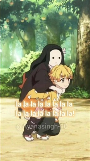 Nezuko x Zenitsu 🩷💛 Inosuke x Aoi 💙💙 #shorts #anime #demonslayer #NezukoxZenitsu #InosukexAoi #edit