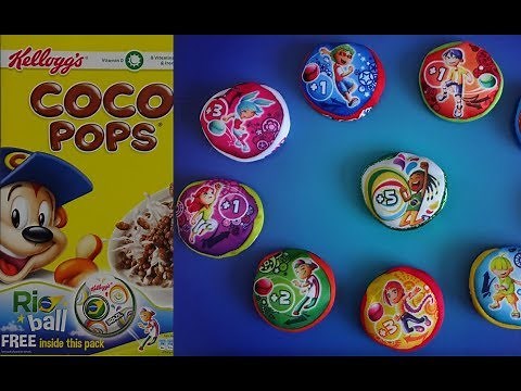 Kelloggs Coco Pops Cereal Rio Balls & Advert (2014)