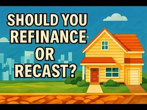 Refinance vs Recast | Why a mortgage recast might be the best option!