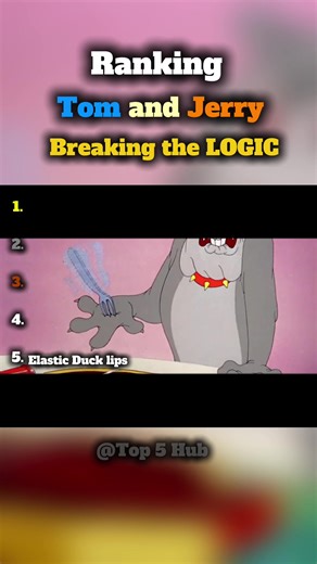 When They Break Physics Rules in Tom and Jerry
