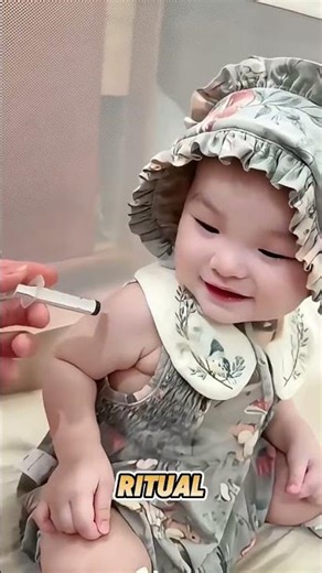 How to prevent her from crying the injection.