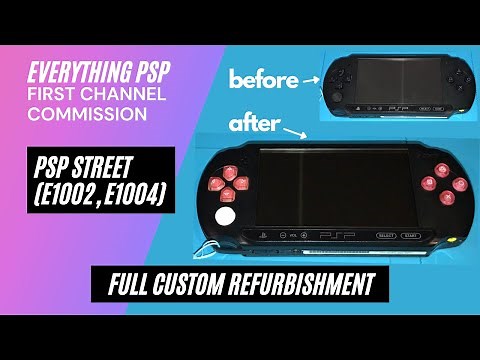 How To Customize Your PSP! Building A Custom PSP Street 2022 - Subscriber Commission! Custom Buttons