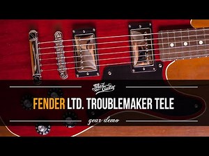 Fender LTD Troublemaker Tele demo!