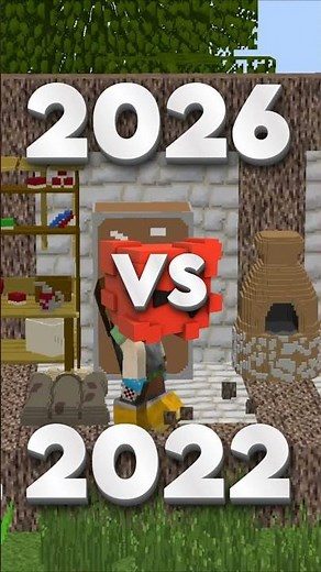 RustMe 2026 VS 2022 #rustme #minecraft #minecraft #rust #rustme