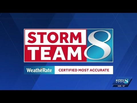 KCCI's Storm Team 8 certified as Central Iowa's most accurate forecast