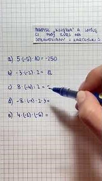 A clever way to multiply and divide positive and negative numbers 🙌