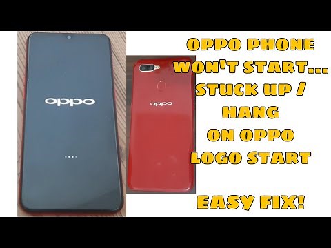 How to Fix | OPPO A5S Stuck Up or Hang on Oppo Logo Start
