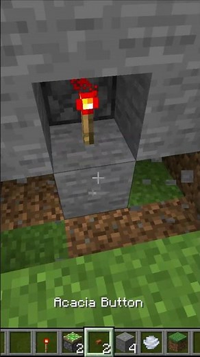 SECRET WIND CHARGE DOOR! #minecraft
