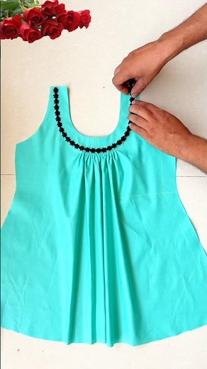 ✨ Stylish Sleeveless Top Cutting & Stitching Tutorial ✂️🧵